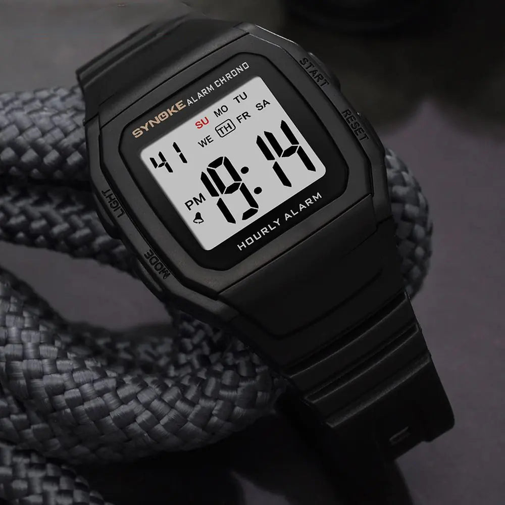 Luminous Waterproof Multifunctional Sports Watch for Boys