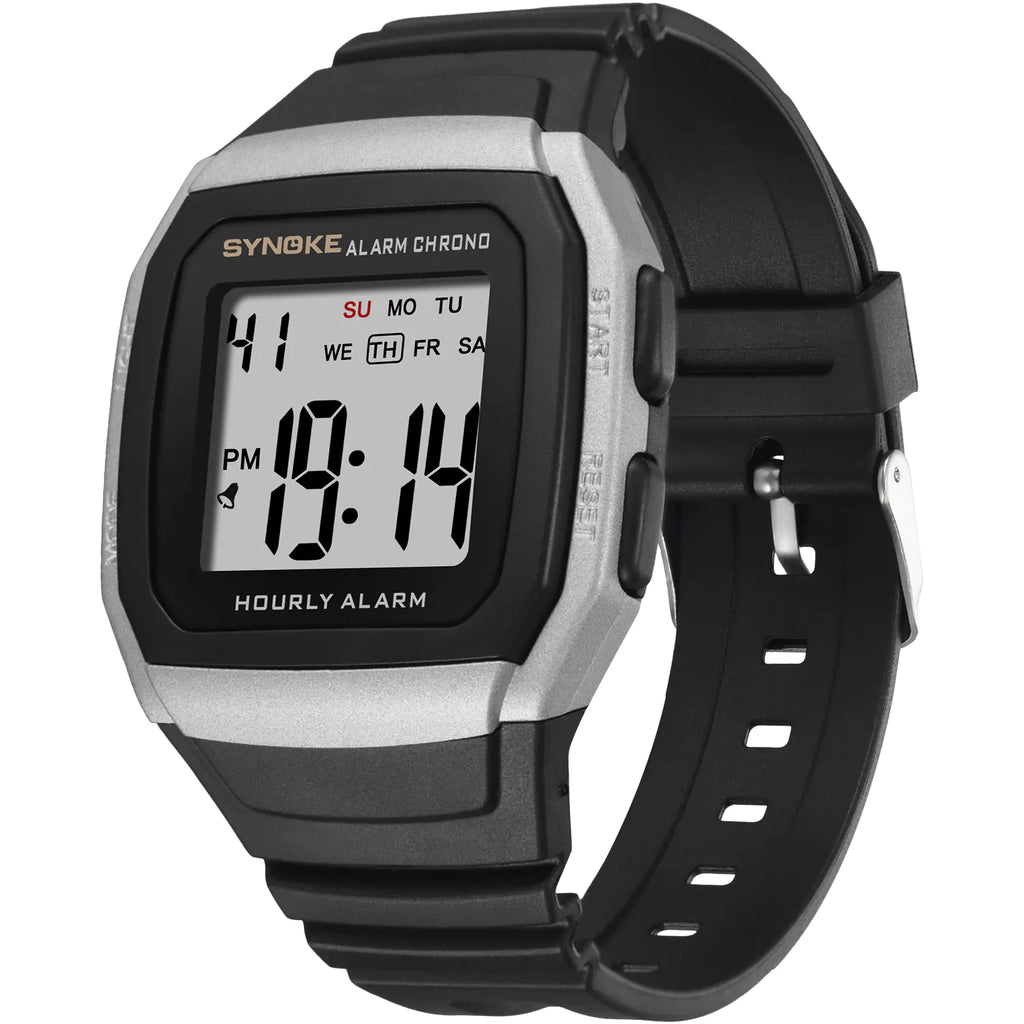 Luminous Waterproof Multifunctional Sports Watch for Boys