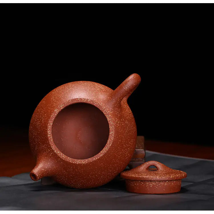 Yixing Teapot with Original Dragon Blood Clay Material