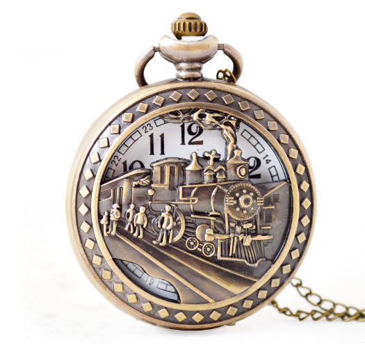 Vintage US Coast Guard Quartz Pocket Watch