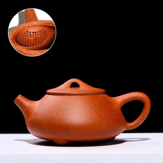 Yixing Teapot with Original Dragon Blood Clay Material