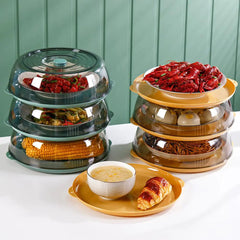 Food Splatter Lid - Dustproof Heat Seal Kitchen Tool
