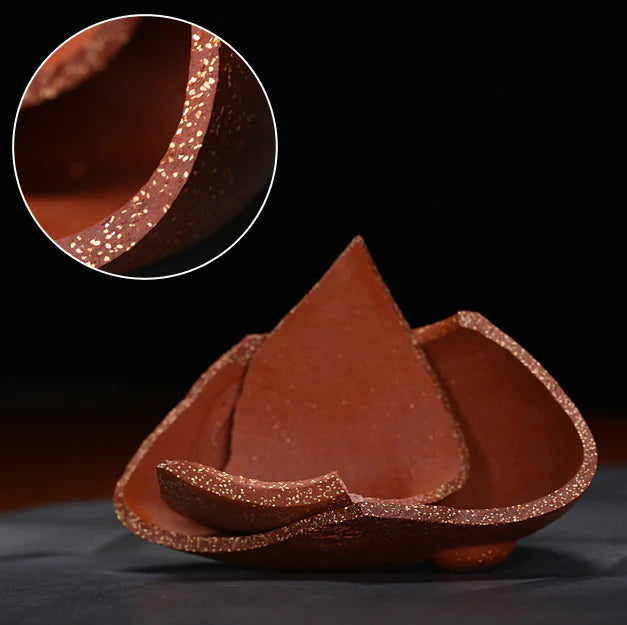Yixing Teapot with Original Dragon Blood Clay Material