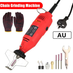 Electric Chainsaw Sharpening Kit with Grinder Tool