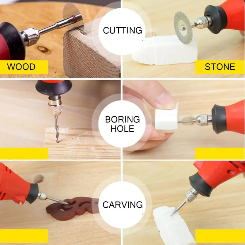 Electric Chainsaw Sharpening Kit with Grinder Tool