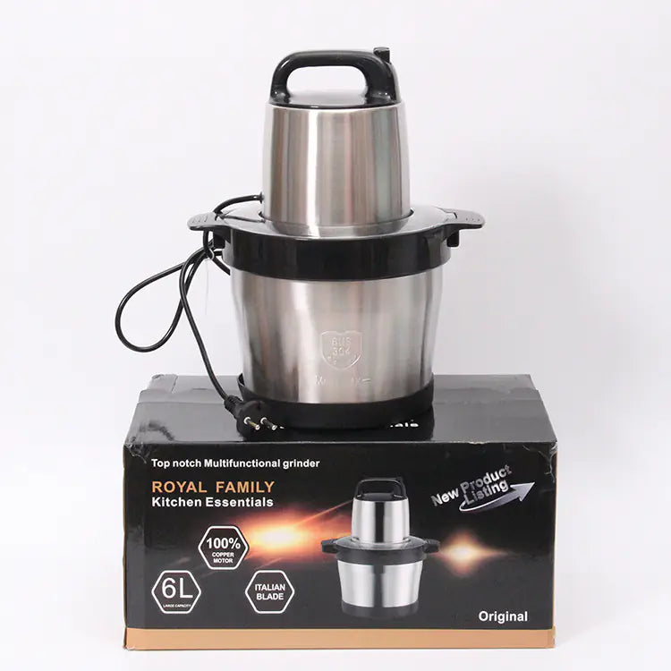 Two-Speed Electric Stainless Steel Meat Grinder