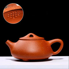 Yixing Teapot with Original Dragon Blood Clay Material