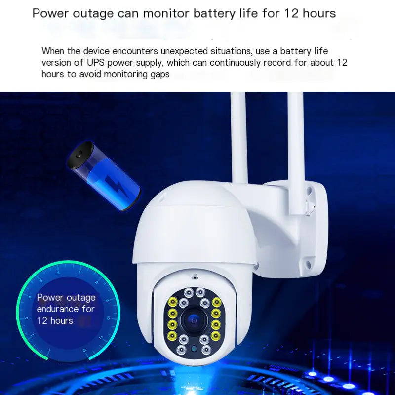 Yoosee Ball Machine with Humanoid Tracking - Outdoor Use