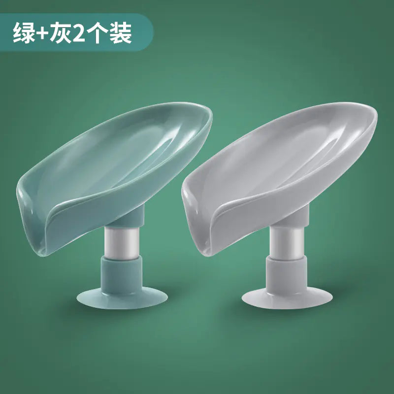 Plastic Soap Dish and Folding Basin Set for Home Use