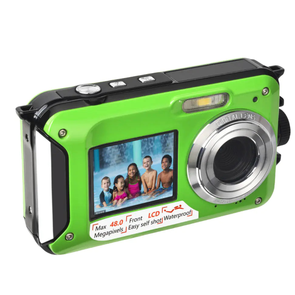 4800MP Waterproof Underwater Camera for Snorkeling