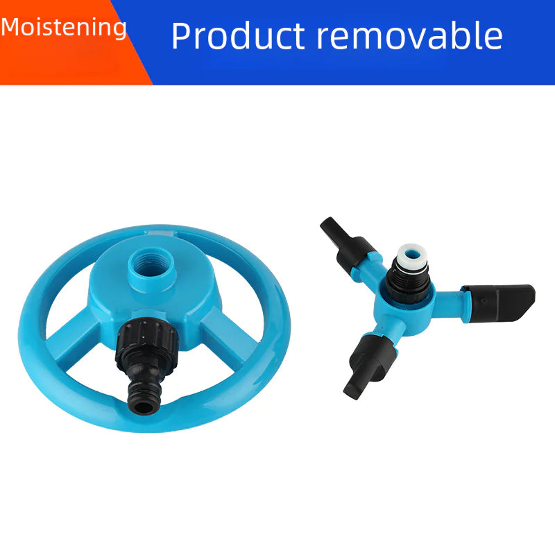 360-Degree Rotating Garden Sprinkler System