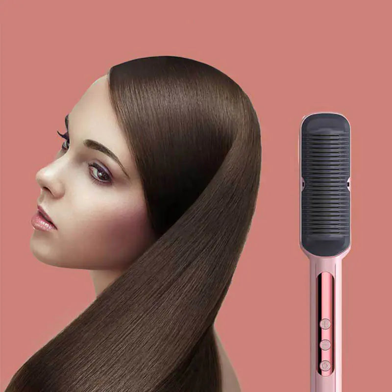 LCD Display Hair Straightener with 15 Speed Settings