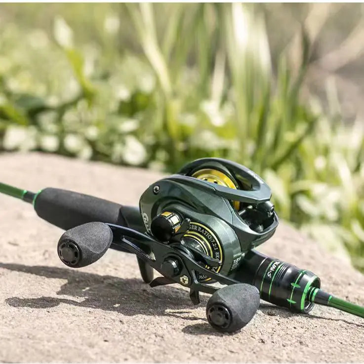 HEWEIU WK 1000 Gold Carving Line Cup Fishing Reel