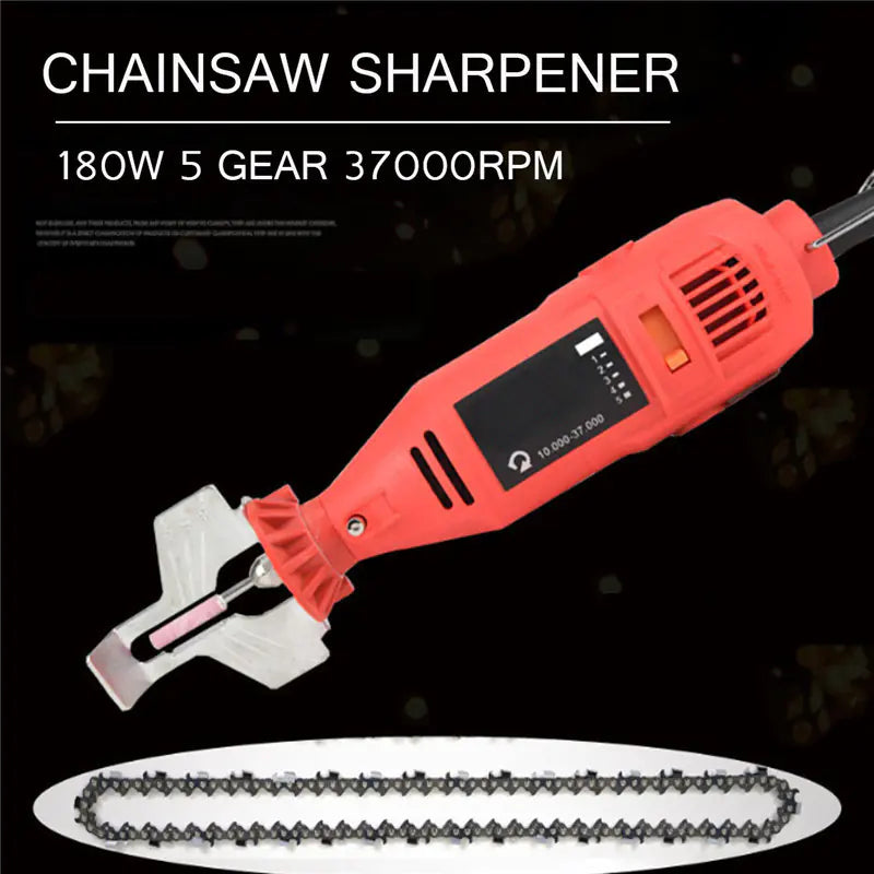 Electric Chainsaw Sharpening Kit with Grinder Tool