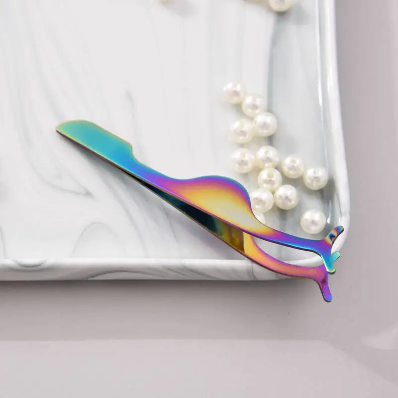 Stainless Steel Eyelash Applicator and Tweezers Tools