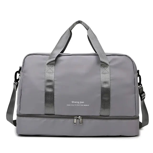 Large Capacity Waterproof Nylon Travel Bag for Camping