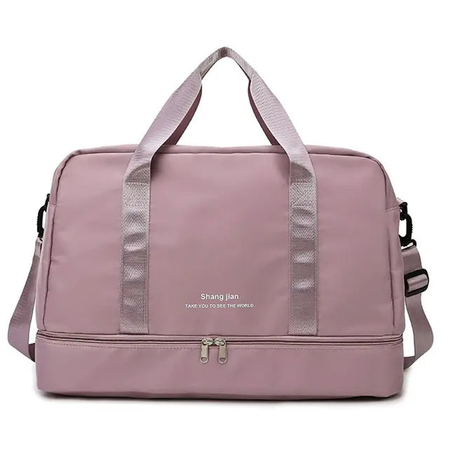 Large Capacity Waterproof Nylon Travel Bag for Camping