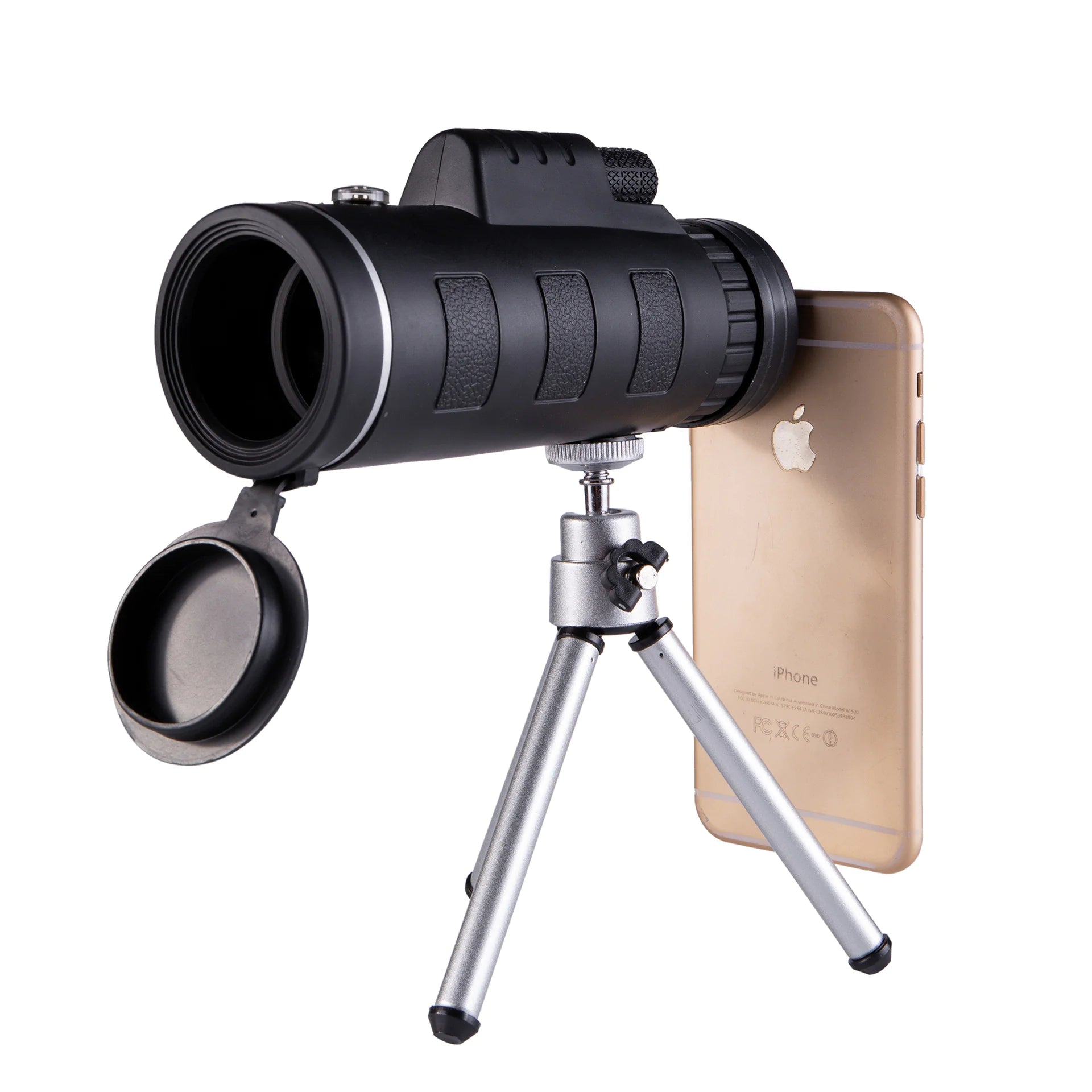 40x60 High Definition Monocular with Phone Holder