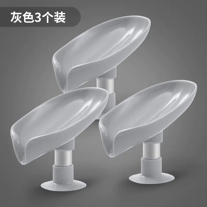 Plastic Soap Dish and Folding Basin Set for Home Use
