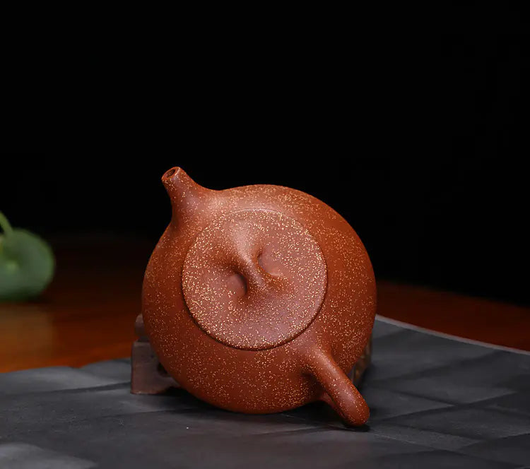 Yixing Teapot with Original Dragon Blood Clay Material