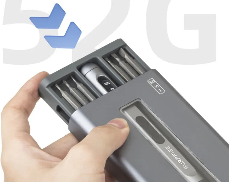 Portable 50-in-1 Rechargeable Electric Screwdriver Set