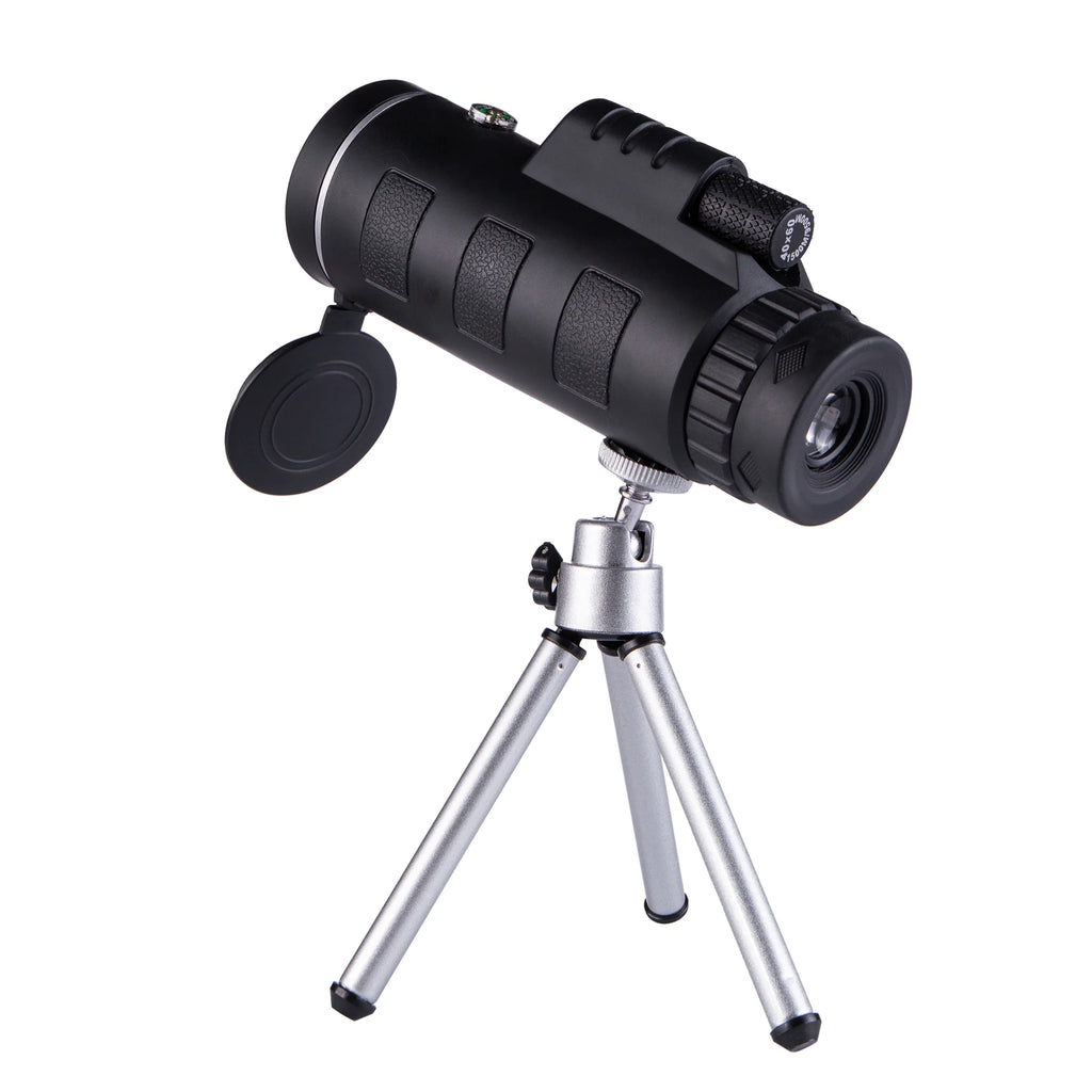 40x60 High Definition Monocular with Phone Holder